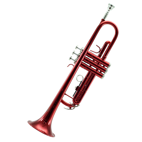Sky Band Approved Red Lacquer Plated Brass Bb Trumpet Guarantee